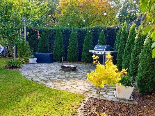 Grillplatz mit Feuerstelle