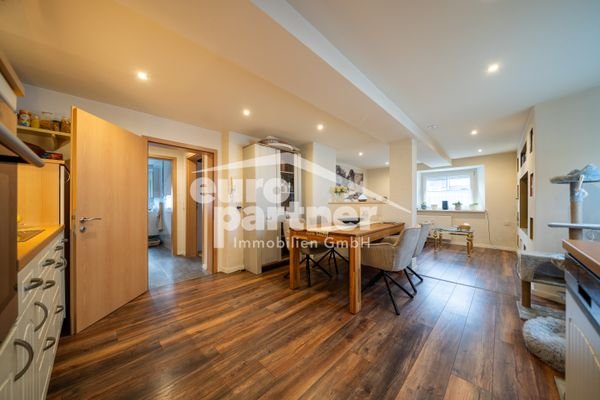 Wohn/Essbereich Ansicht I (Wohnung I EG)