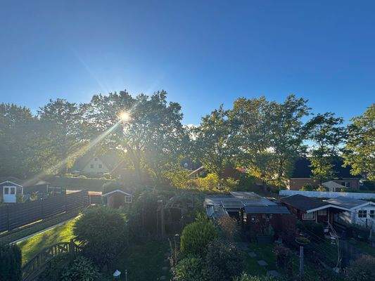 mit bezauberndne Sonnenuntergängen