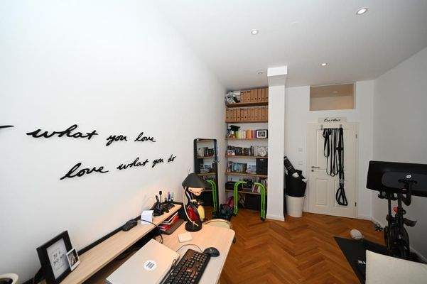 Drittes Zimmer bietet Flexibilität