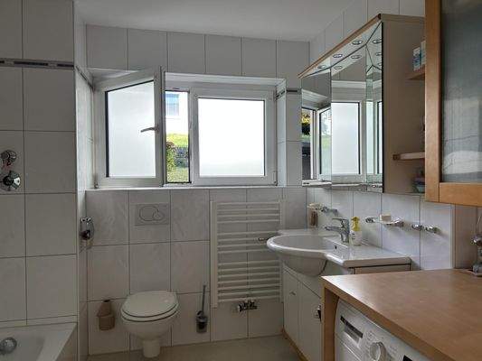 Badezimmer Dusche Wanne WC