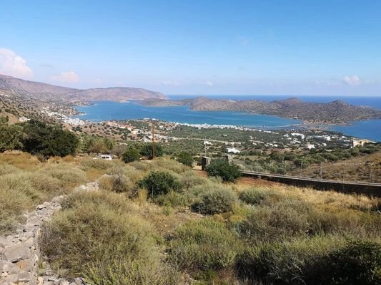 Kreta, Elounda: Bauland in Elite-Touristenregion zu verkaufen