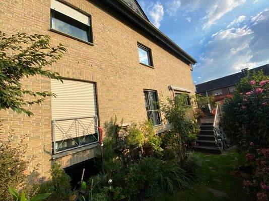 Terrasse und Garten der EG Wohnung selbstgenutzt durch Fam. Mielke