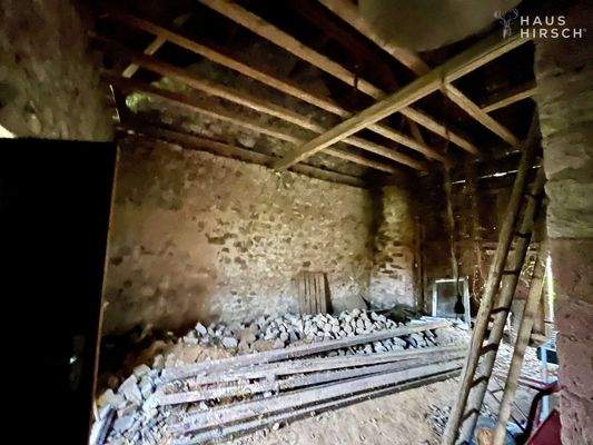 Scheune Innenansicht
