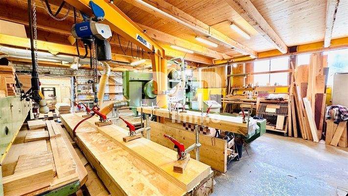 Abgetrennter Hallenbereich