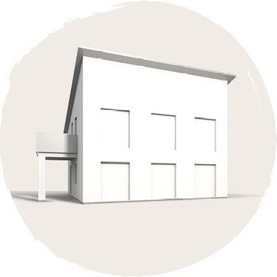 Home 10 Variante Pultdach und Balkon-Carportkombination als Beispiel