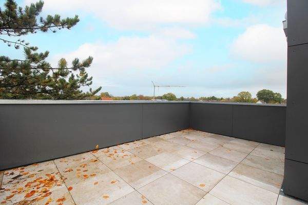 Großzügige Dachterrasse