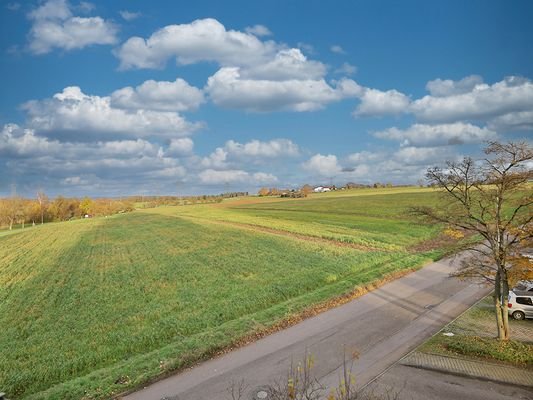 Aussicht über die Felder 