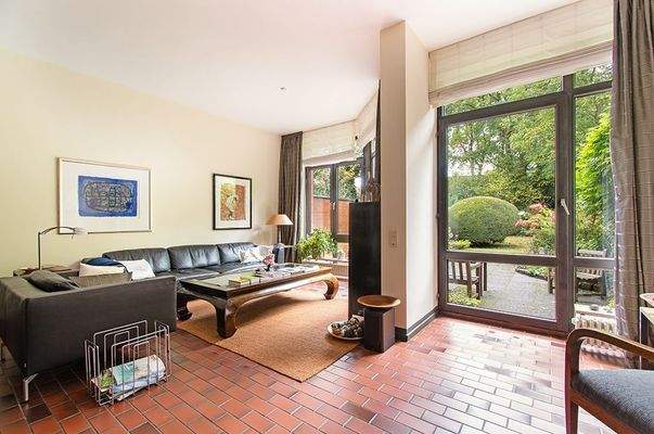 Wohnen mit Zugang zum Garten