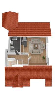 Grundriss 3D WE33 - DG2