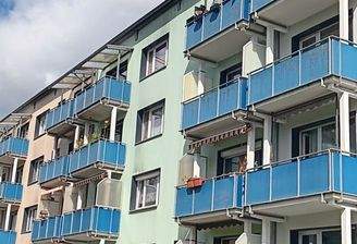 Rückansicht Balkone