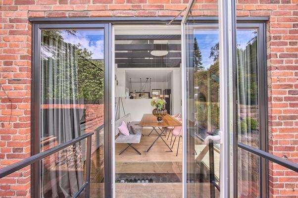 Blick in das Esszimmer