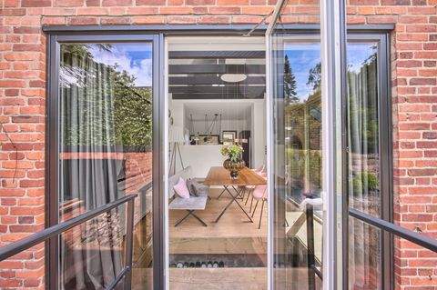 Blick in das Esszimmer