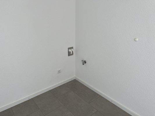 Waschmaschinenanschluss in der Wohnung