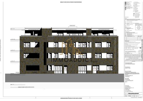 Außenfassade Westen