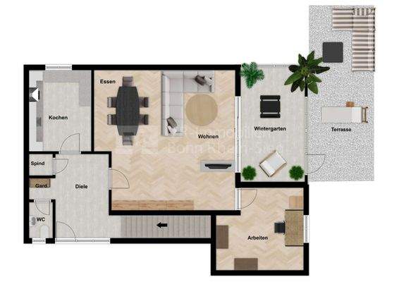 Grundriss Erdgeschoss