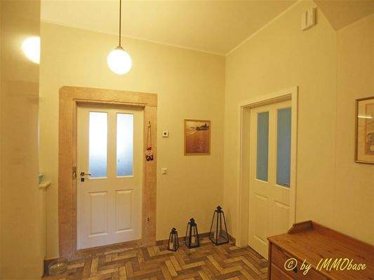 Der Hauseingangsbereich