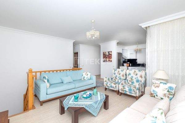 Furnished Sea View Duplex Apartment Alanya