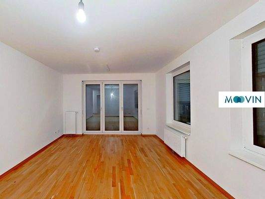 Ansicht I: Wohn- und Esszimmer