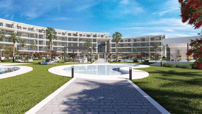 Sea View Apartments Close to Beach in Manilva