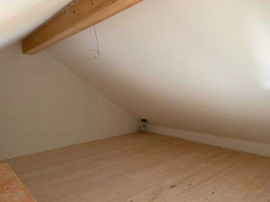 Stauraum im Dachgeschoss