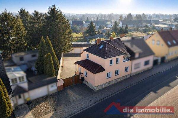 Luftaufnahme der Immobilie