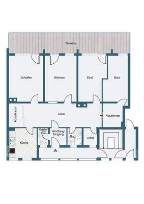 Erdgeschosswohnung nach Umbau
