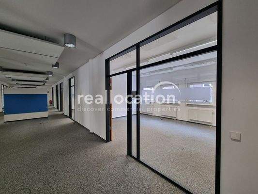 Flurbereich mit Glassystem