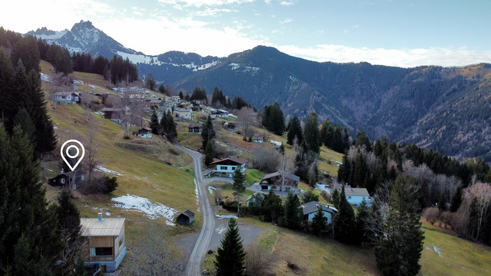 Ferienhaus in den Alpen