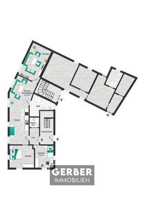 Grundriss Harrarer Str 9, EG Wohnung