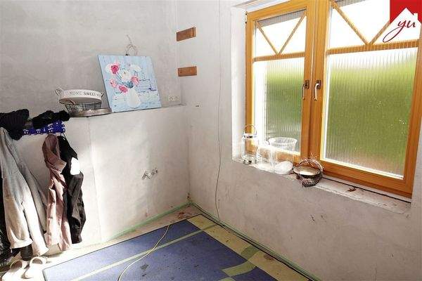 vorbereitetes Badezimmer EG