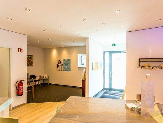Physiotherapie Eingangsbereich
