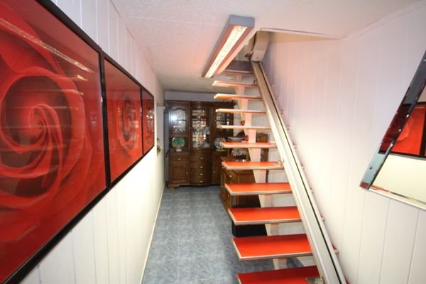 Treppe mit Lift 