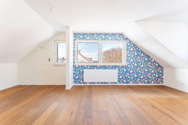 Schlafzimmer mit Ankleidebereich