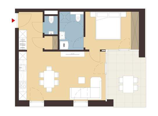 Fallenberggasse, Dornbirn-Grundriss Whg Top B03