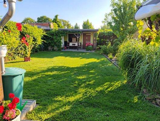 Grüne Oasen auf dem Grundstück