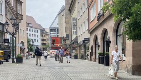 Nürnberg Ladenlokale, Ladenflächen 