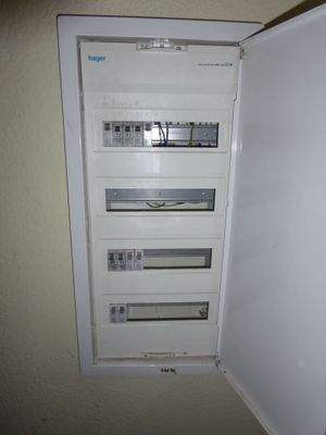 Neuerer Sicherungskasten