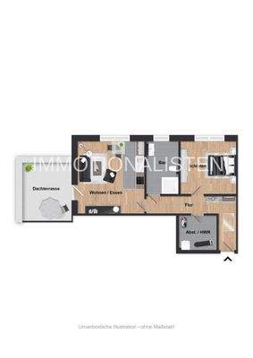 Grundriss Wohnung 12