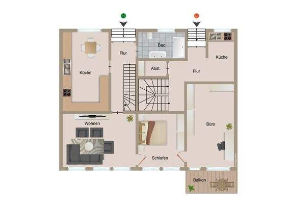 Grundriss Erdgeschoss