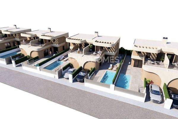 3-Bedroom Villas with Garden in Daya Nueva Alicante