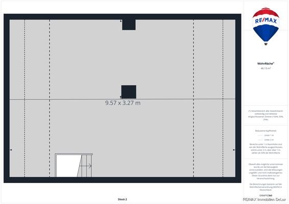 Remax Immobilien DeLux Wadern / Bardenbach Grundriss Garage