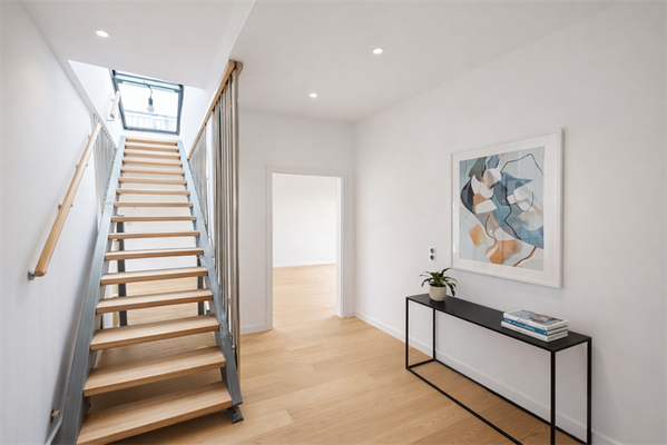 Aufgang zur Rooftop-Ebene