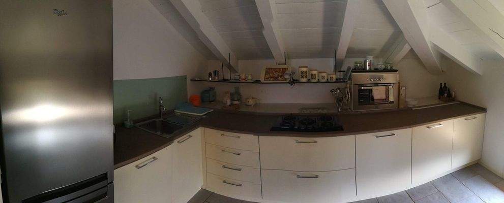 Penthouse in Gardone Riviera mit Blick auf den Gardasee