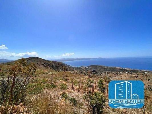 Kreta, Melambes: Grundstück mit herrlichem Meerblick auf das Libysche Meer zu verkaufen