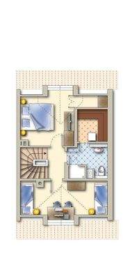 Grundriss Obergeschoss