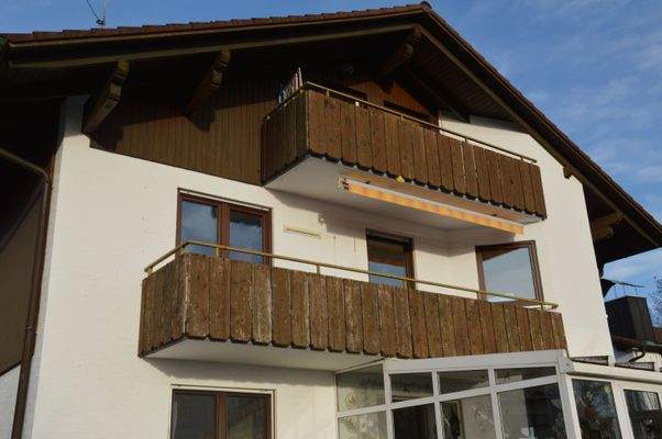 Außenansicht Balkon