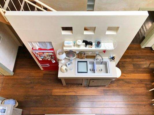 Ansicht seitlich herab