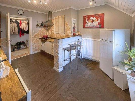 ... mit Frühstückstheke