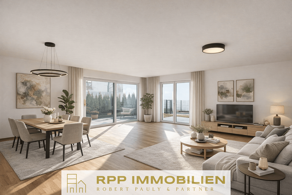 Visualisierung Wohn-/Essbereich